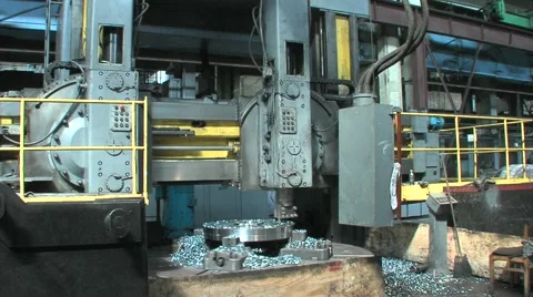 Metalworking Stock Footage 5306175