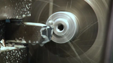 Metalworking on Lathe Vidéo 341268825
