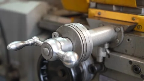 The metalworking process by turning machine 動画素材 346406270