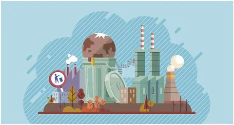 Metaphor climate change, global warming and water crisis Stock Illustration