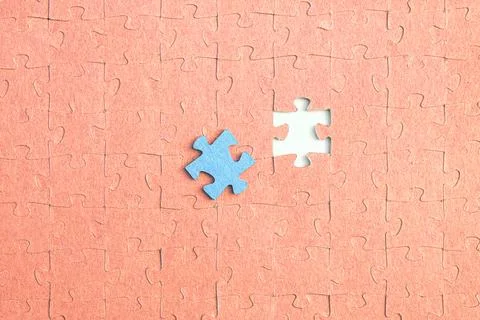 Metaphor. finish or complete a task concept. solving a complex problem. not l Stock Photos
