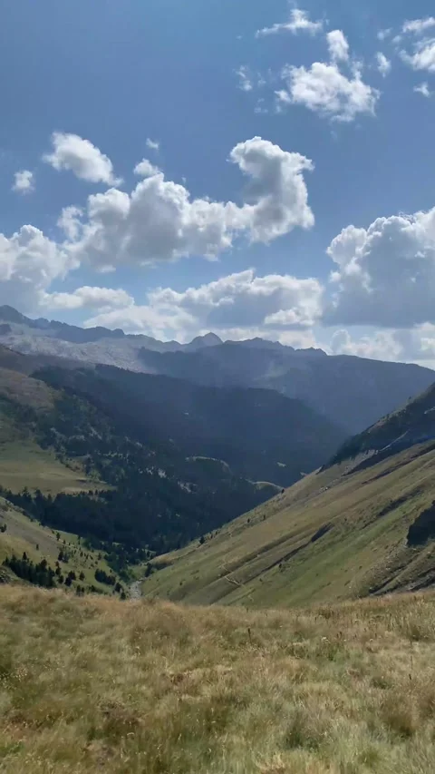 Metaphor roads mountain nature  future decision change lifestyle subjective Stock Footage 161816894
