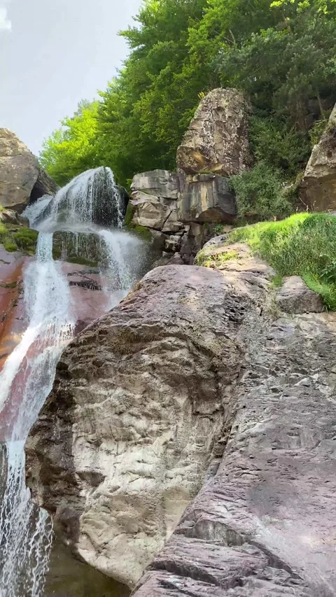 Metaphor roads mountain nature  future decision change lifestyle subjective Stock Footage 161817328