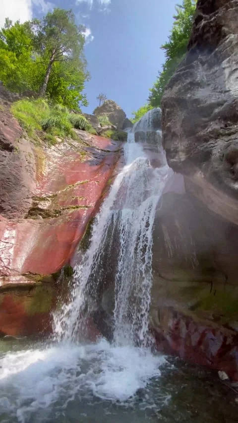 Metaphor roads mountain nature  future decision change lifestyle subjective Stock Footage 161817346