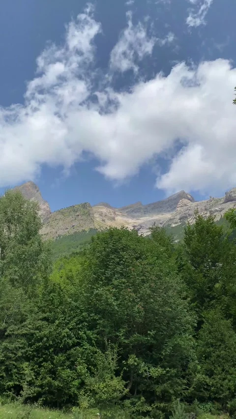 Metaphor roads mountain nature  future decision change lifestyle subjective Stock Footage 161817397