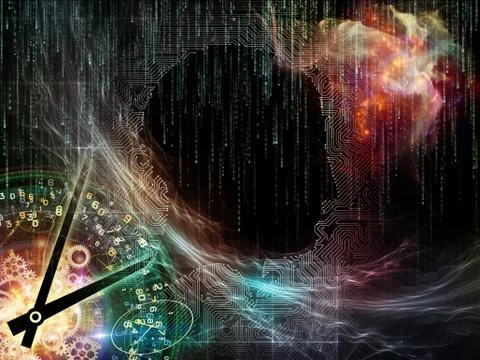 Metaphorical Circuit Intelligence イラスト素材