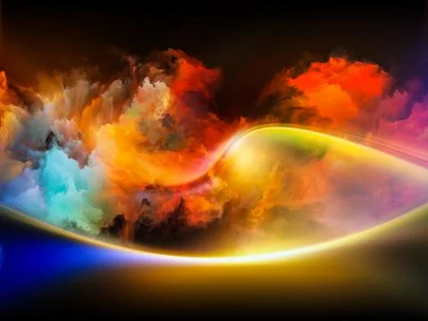Metaphorical Colors Illustrazione stock