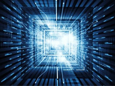 Metaphorical CPU Stock Illustration