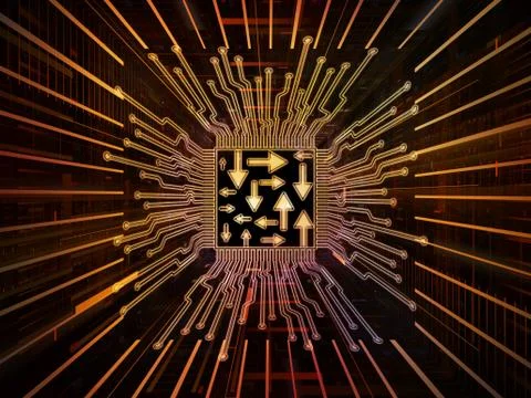 Metaphorical Digital Processor イラスト素材