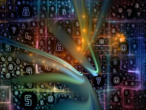Metaphorical Digital World イラスト素材