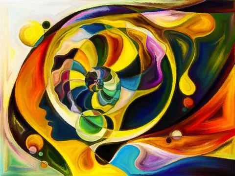 Metaphorical Division Stock Illustration