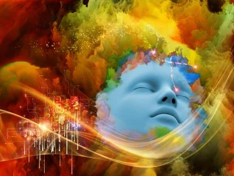 Metaphorical Dream Stock Illustration