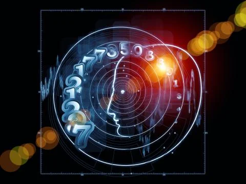 Metaphorical Geometry Stock Illustration