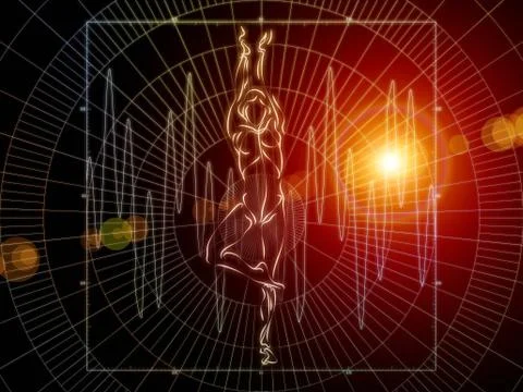 Metaphorical Geometry Stock Illustration