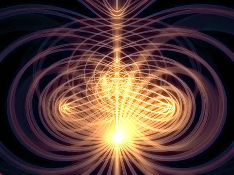 Metaphorical Grid Lines Illustrazione stock