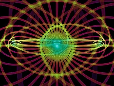 Metaphorical Grid Lines Illustrazione stock