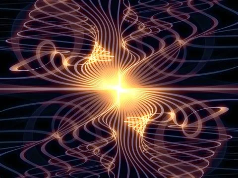 Metaphorical Grid Lines Stockillustratie