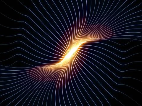 Metaphorical Grid Lines Stockillustratie