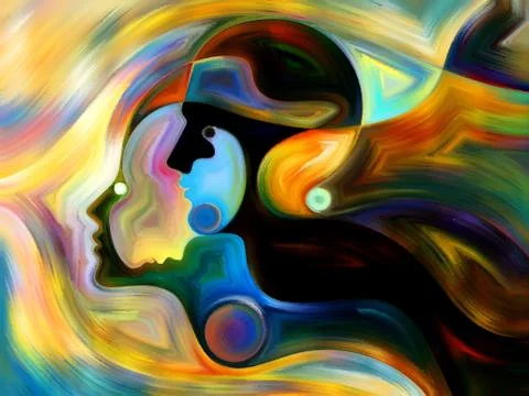 Metaphorical Inner Paint イラスト素材