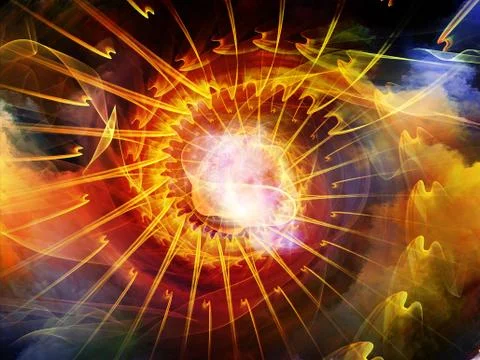 Metaphorical Inside Motion Stock Illustration