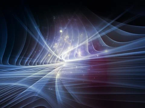 Metaphorical Light Waves イラスト素材