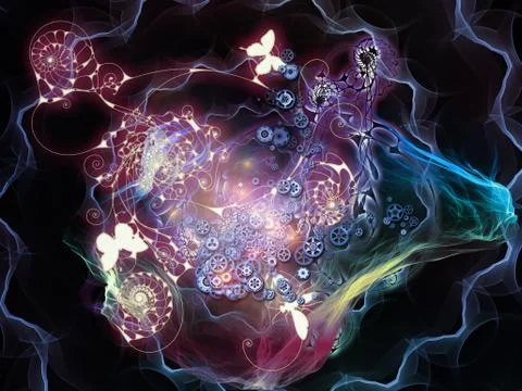 Metaphorical Math Visualization イラスト素材