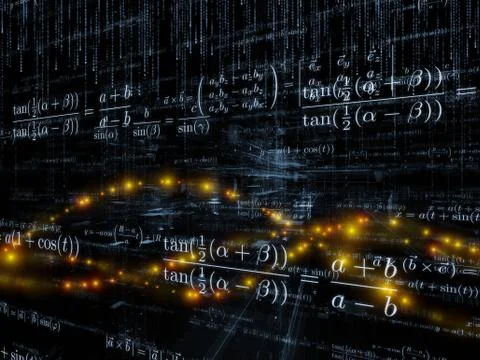 Metaphorical Mathematics Stock Illustration