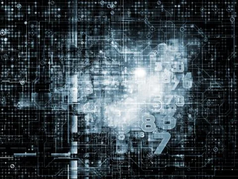 Metaphorical Network Stock Illustration