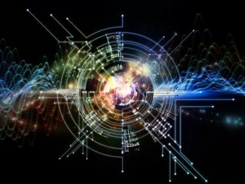 Metaphorical Network Stock Illustration