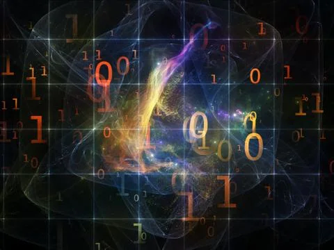 Metaphorical Numbers Stock Illustration