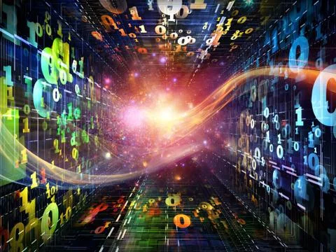 Metaphorical Numbers Stock Illustration