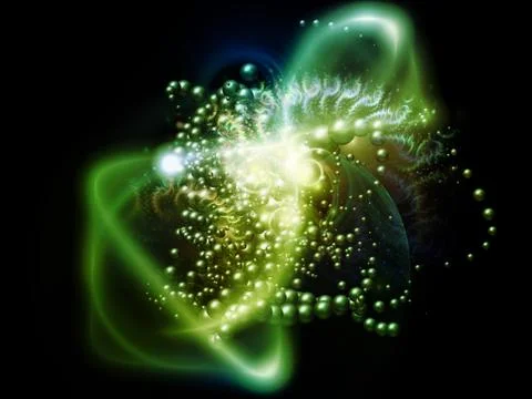 Metaphorical Particles 스톡 일러스트