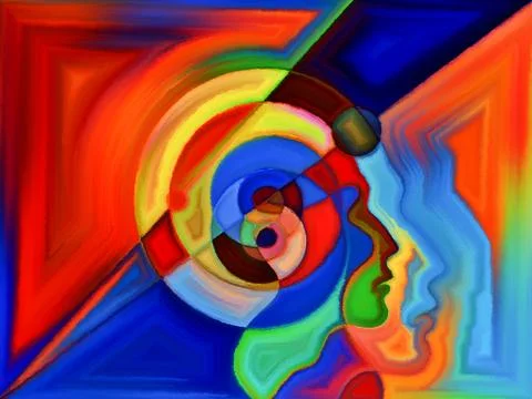 Metaphorical Perception Stock Illustration