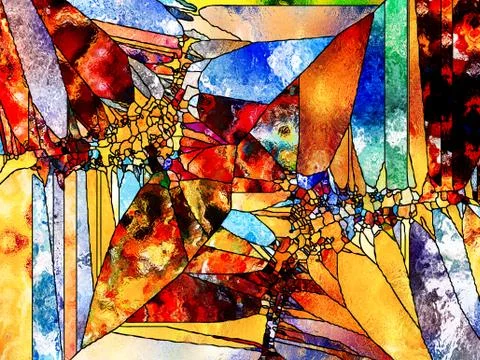 Metaphorical Shape Division 库存插图