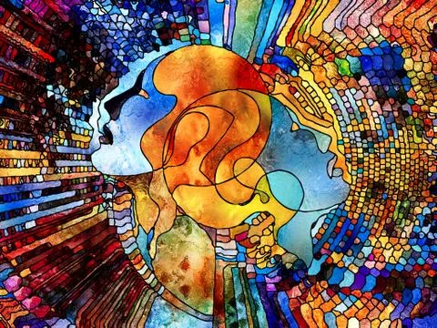 Metaphorical Shape Division イラスト素材