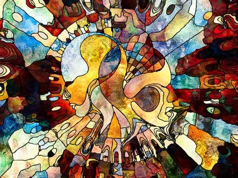 Metaphorical Shape Division イラスト素材