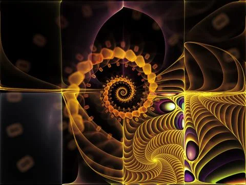 Metaphorical Space Stock Illustration