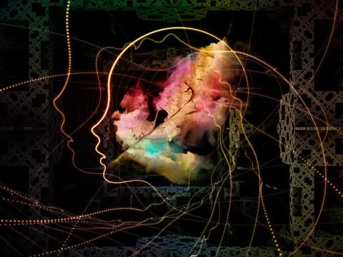 Metaphorical Thought Patterns Stock Illustration