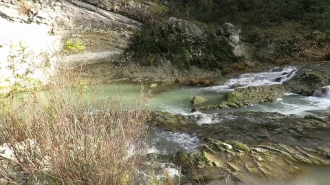 Metauro river Stock Footage 98487819