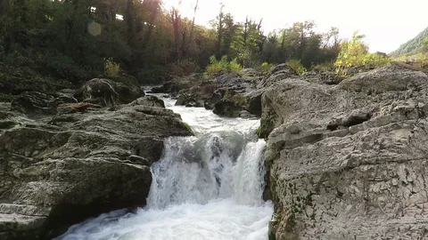 Metauro river Stock Footage 98499743