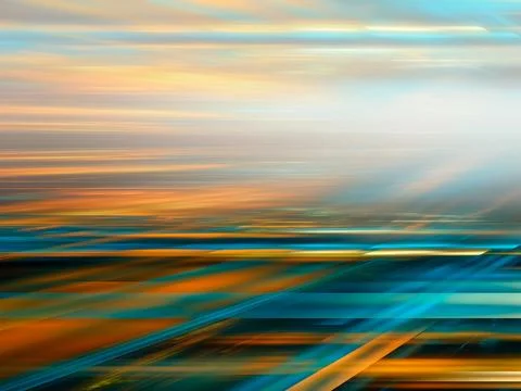 Metaverse concept background with perspective and copy space - 3d illustration Stock Illustration