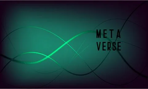 Metaverse. virtual space. Futuristic technology digital high tech concept Stock Illustration