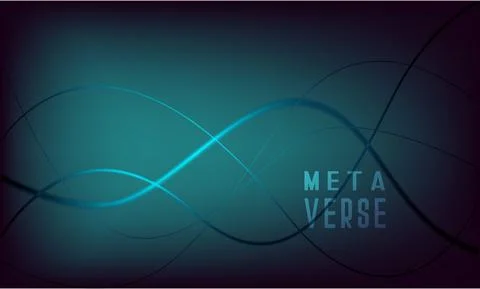 Metaverse. virtual space. Futuristic technology digital high tech concept Stock Illustration