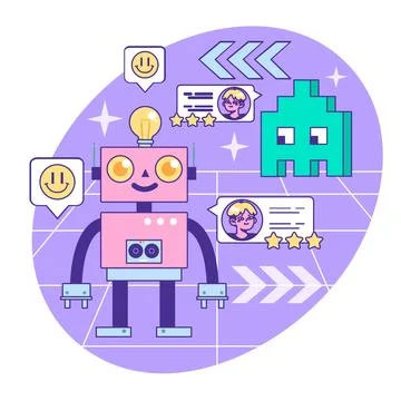 Metaverse. VR futuristic technology. Digital environment or online Stock Illustration