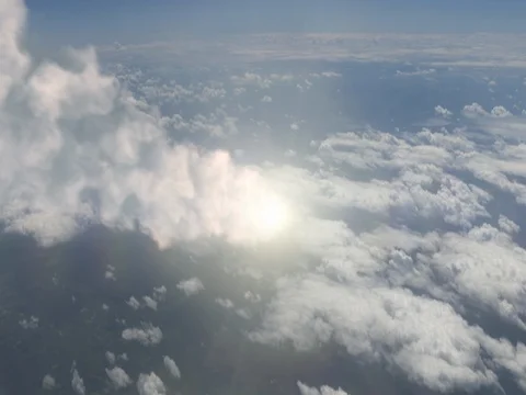 Meteor (Asteroid) burns in atmosphere. Stock Footage 75955133