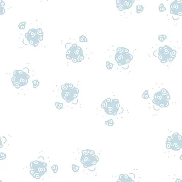 Meteor asteroid color icon vector flat illustration Stock Illustration