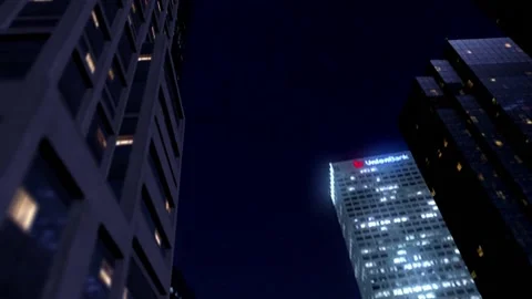 Meteor into Building 스톡 동영상 143938071