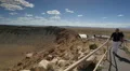 Meteor Crater 03 Pan L HD Footage