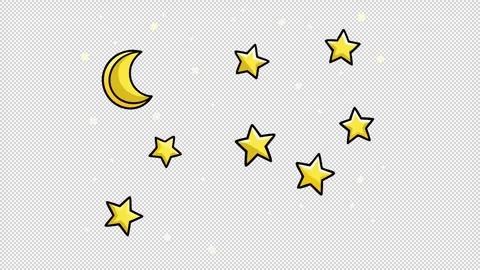 Meteor Flying Through the Night Sky Видео 343825862