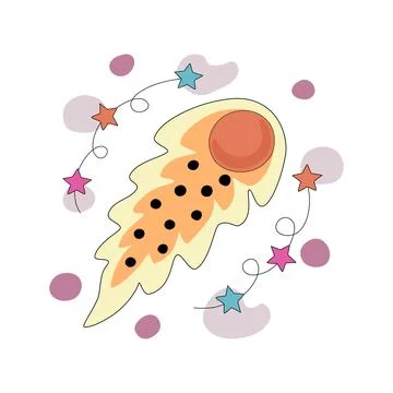 Meteor Stock Illustration